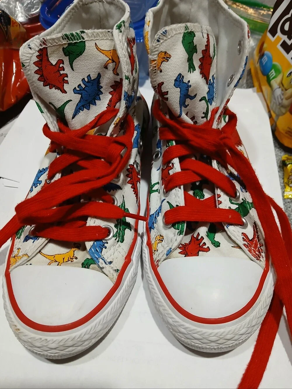 converse dinosar shoes kids